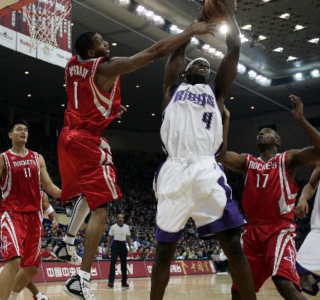 2005年NBA季后赛，火箭VS国王的经典对决