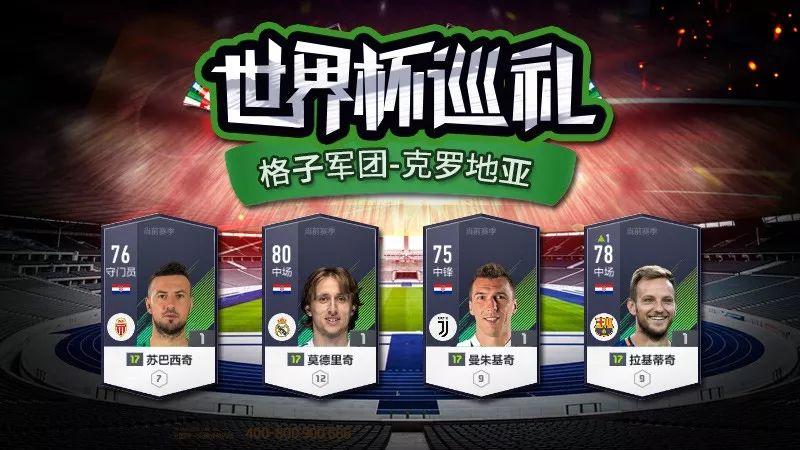 2018年世界杯克罗地亚队阵容，那支让全世界疯狂的格子军团
